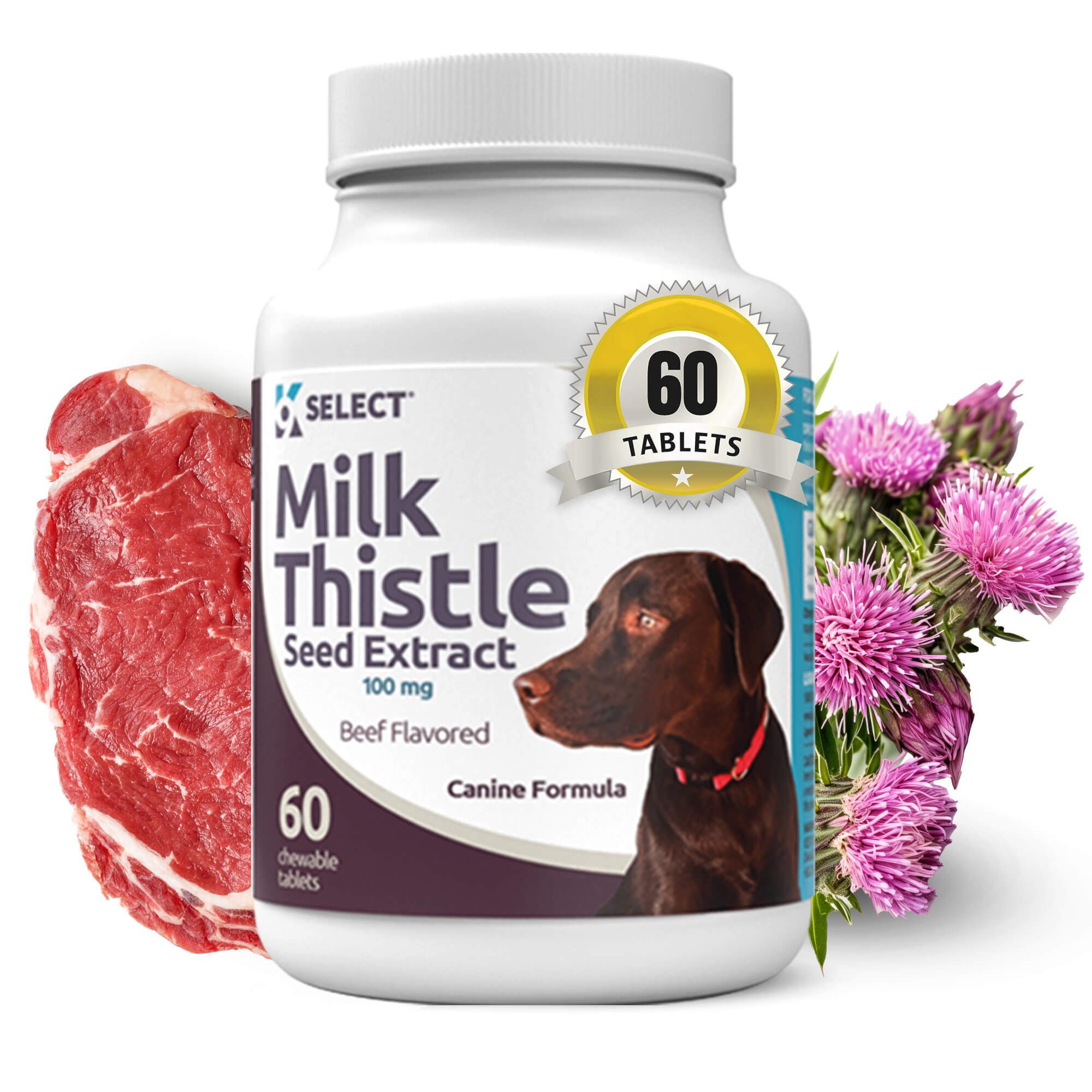 Buy K9 Choice Milk Thistle For Dogs Beef Flavor Lignans For Life Buy Lignans Online