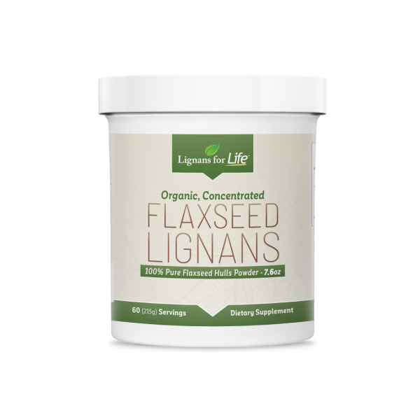 Buy Concentrated Flaxseed Hulls Powder For People or Dogs Lignans For