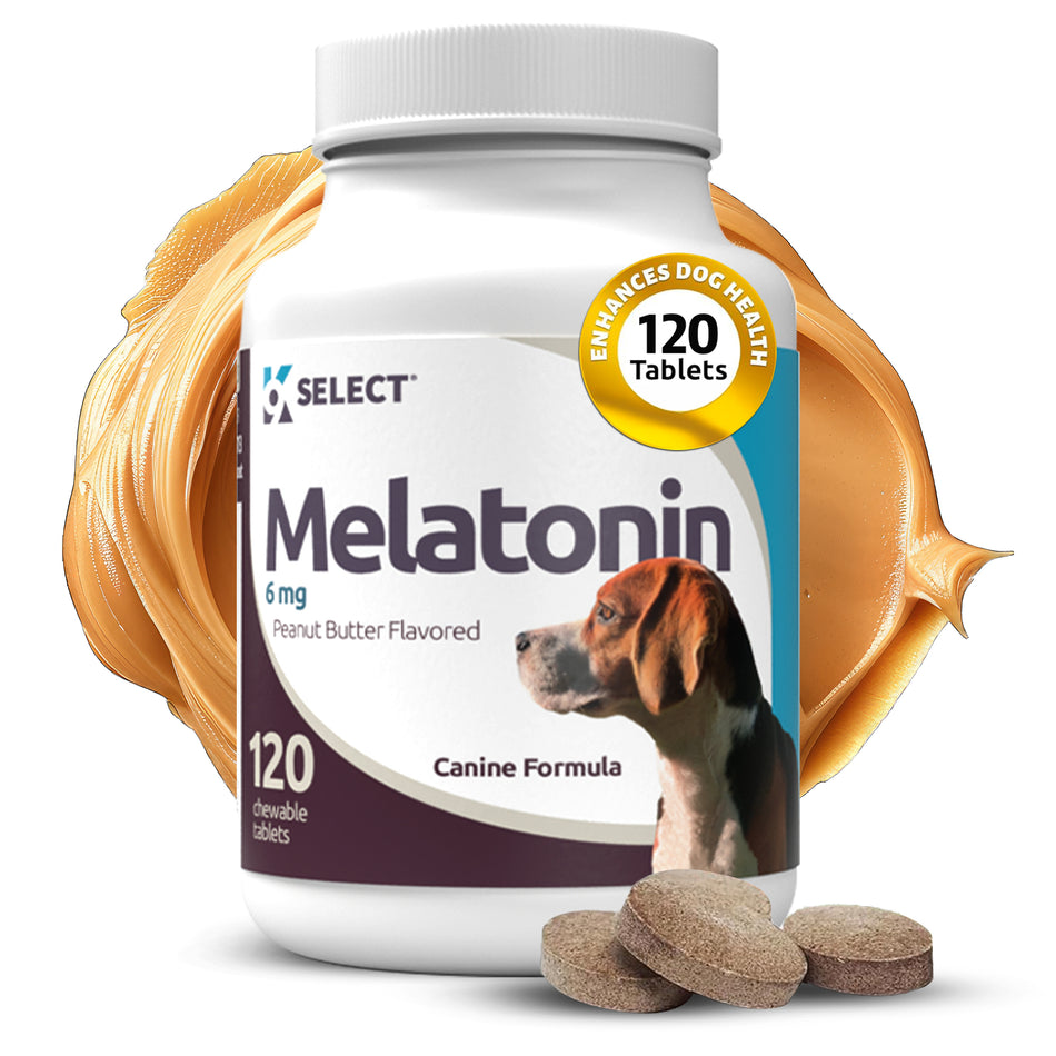 K9 Select 6MG Peanut Butter Melatonin for Dogs