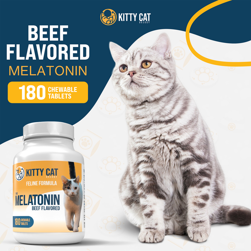 Kitty Cat Select - 1MG Beef flavored chewable tables - 180 tablets