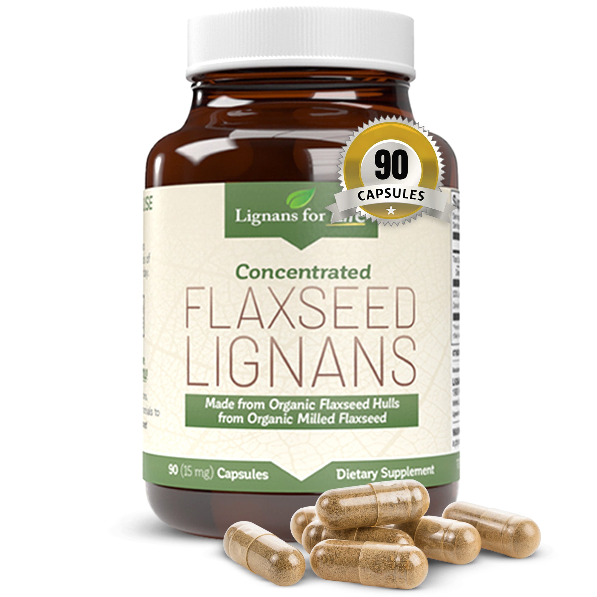 Buy Flaxseed Lignans 15mg For People & Dogs | Lignans For Life | Buy ...