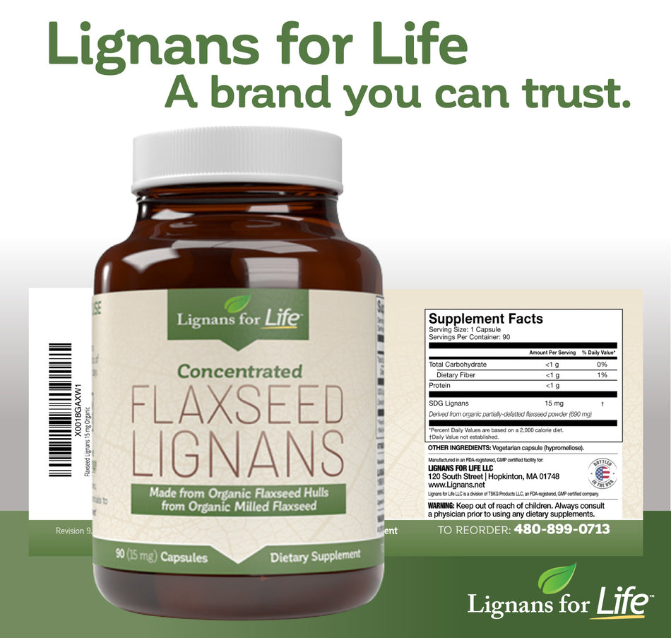 Flaxseed Lignans 15mg