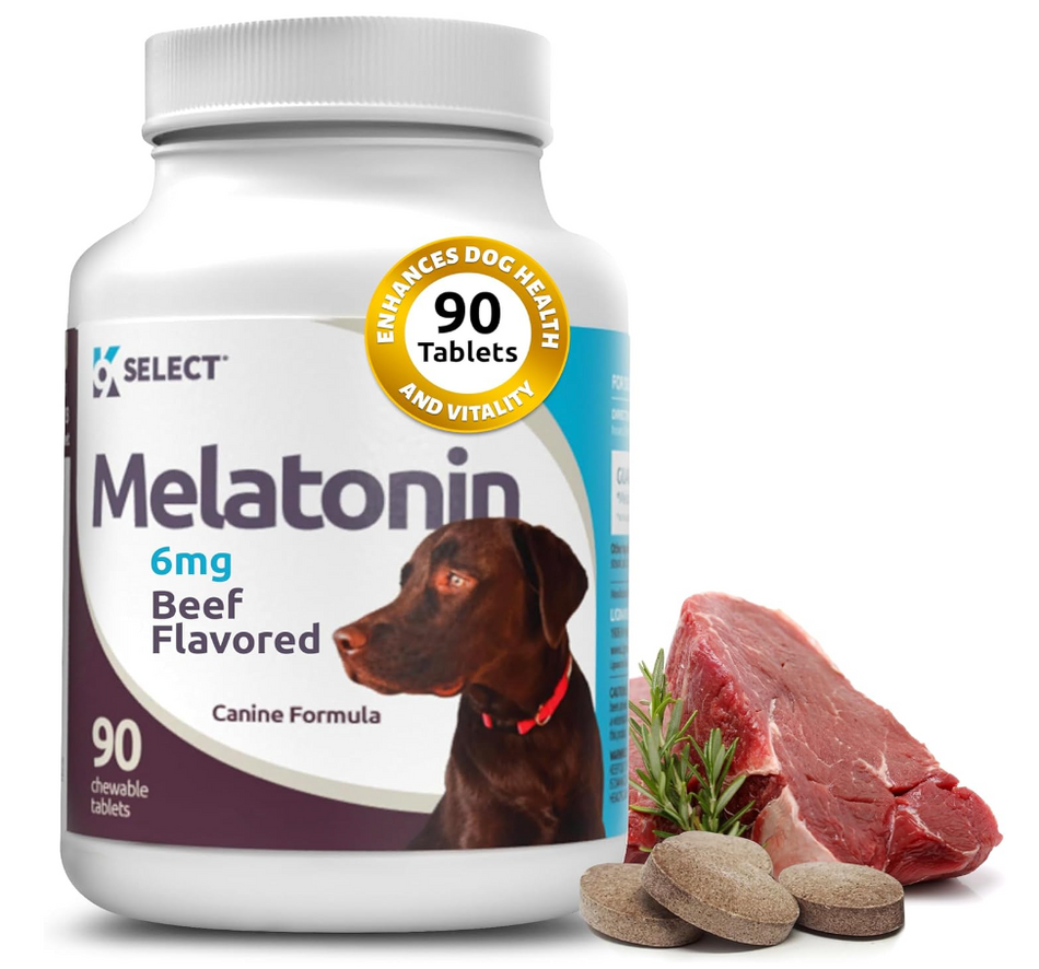 6 mg Melatonin for Dogs: Beef Flavor